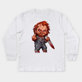 The Killer Doll Kids Long Sleeve T-Shirt